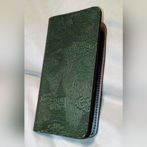 Oberon Design Leather Checkbook Cover